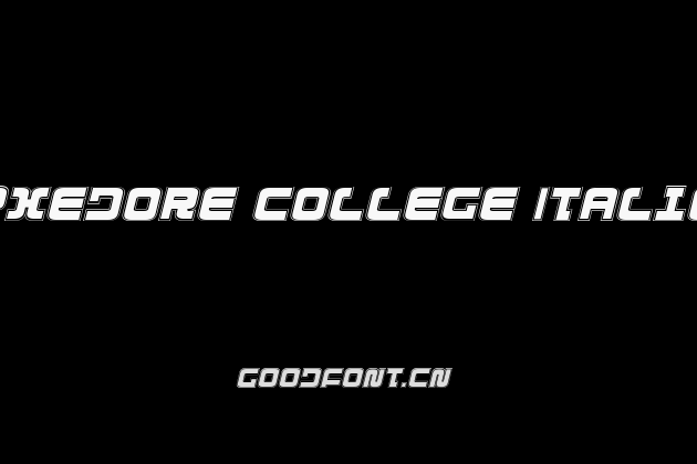 Exedore College Italic