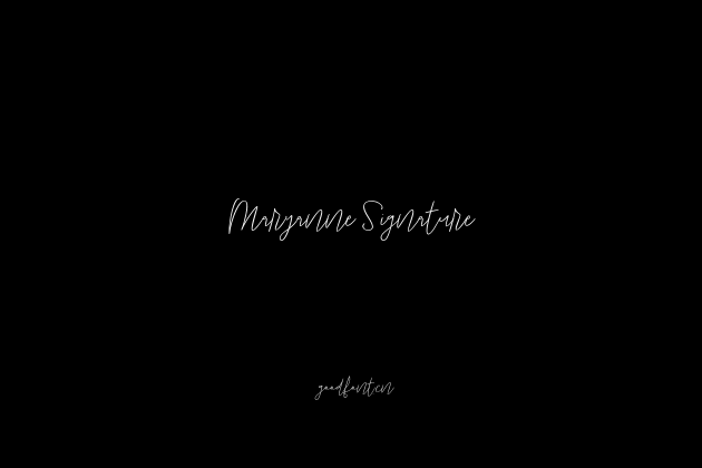 Maryanne Signature