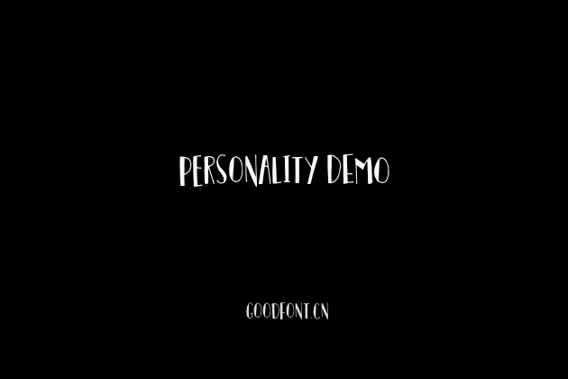 Personality DEMO