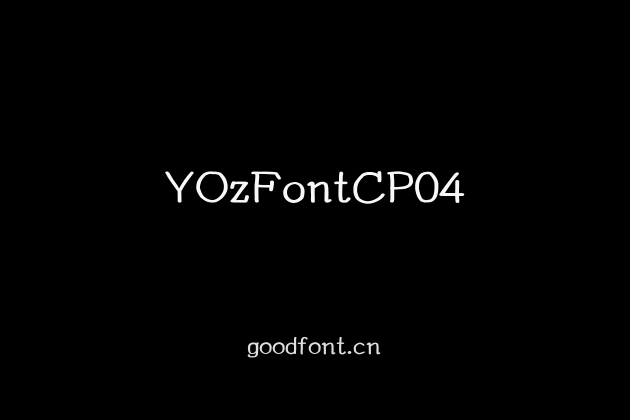 YOzFontCP04