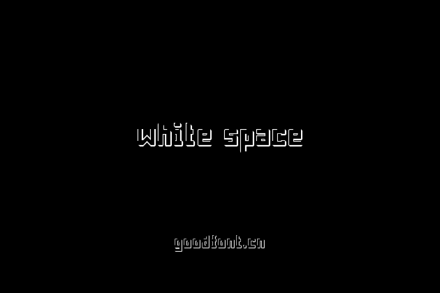 white space