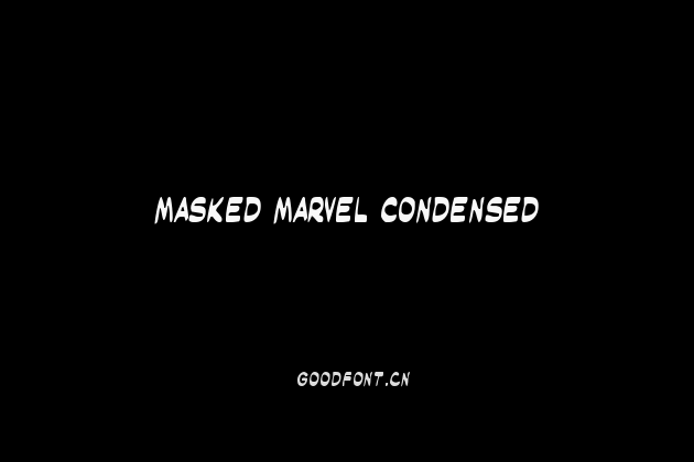 Masked Marvel Condensed