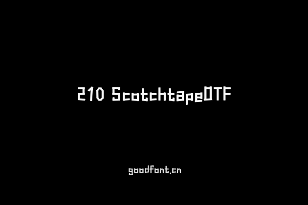 210 ScotchtapeOTF