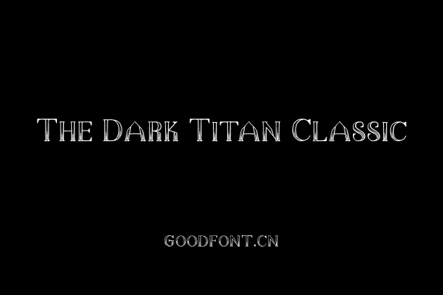 The Dark Titan Classic