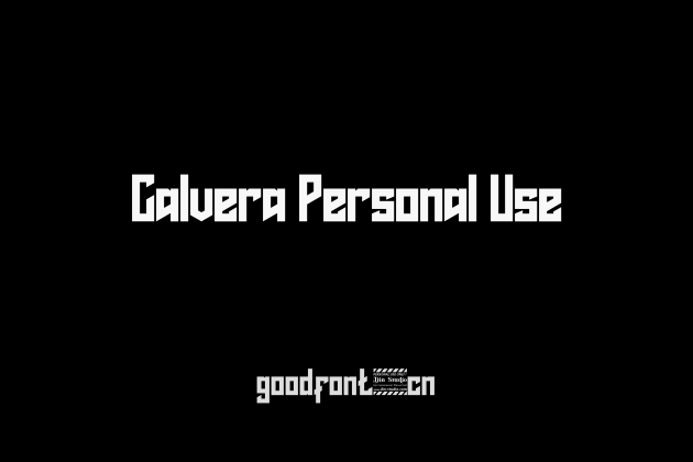 Calvera Personal Use