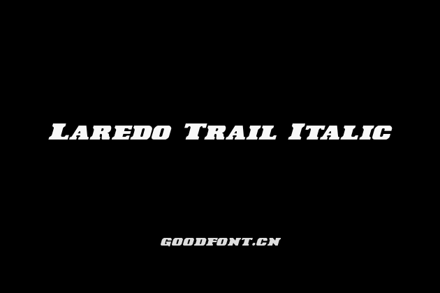 Laredo Trail Italic