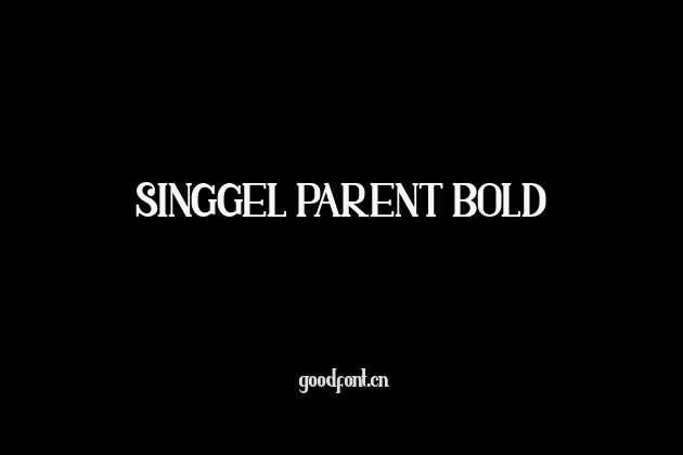 SINGGEL PARENT BOLD