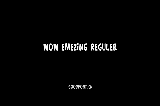 wow emezing reguler