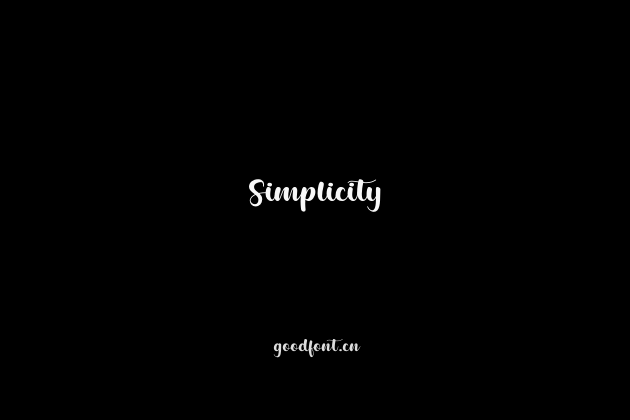Simplicity