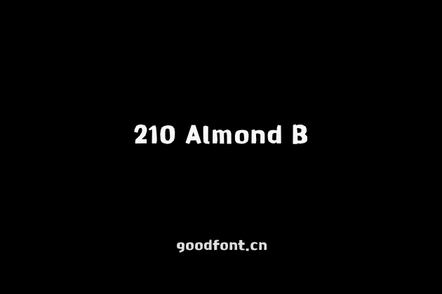 210 Almond B