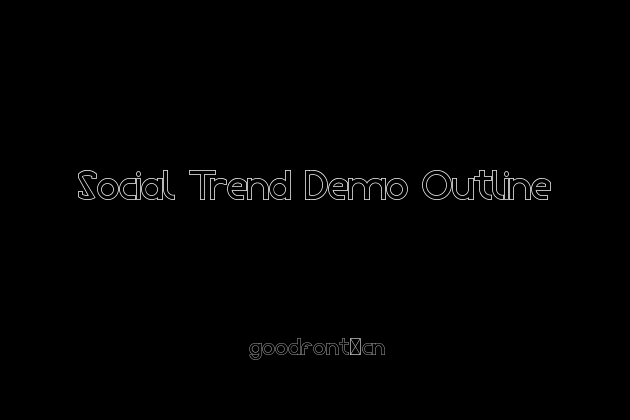Social Trend Demo Outline