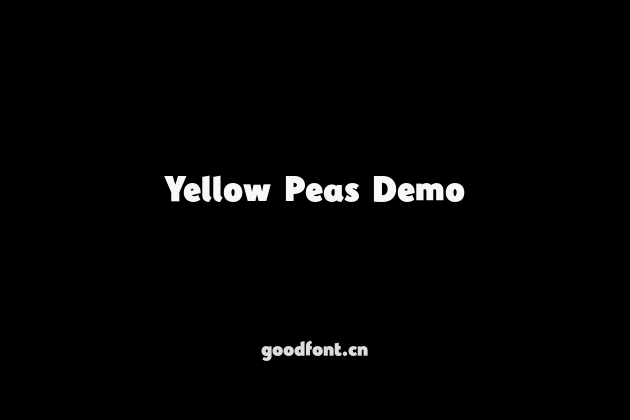 Yellow Peas Demo