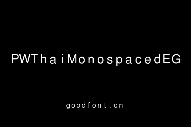 PWThaiMonospacedEG