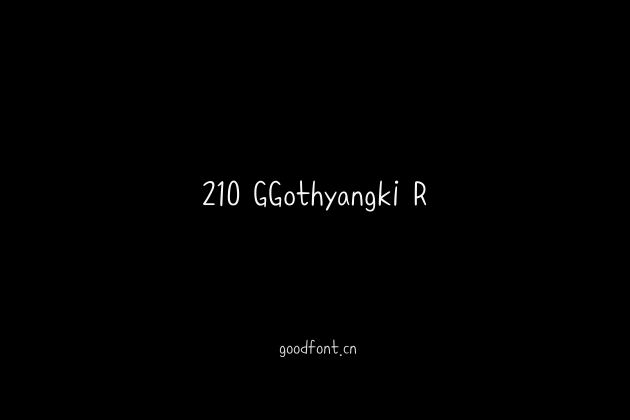 210 GGothyangki R