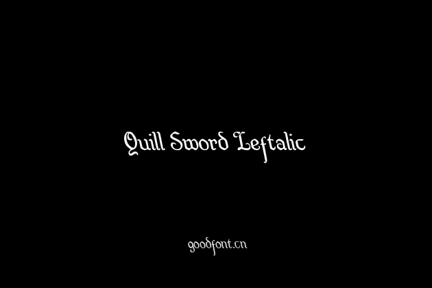 Quill Sword Leftalic