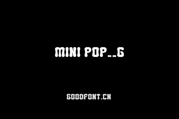 MINI POP__G