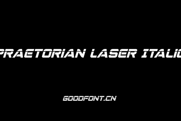 Praetorian Laser Italic