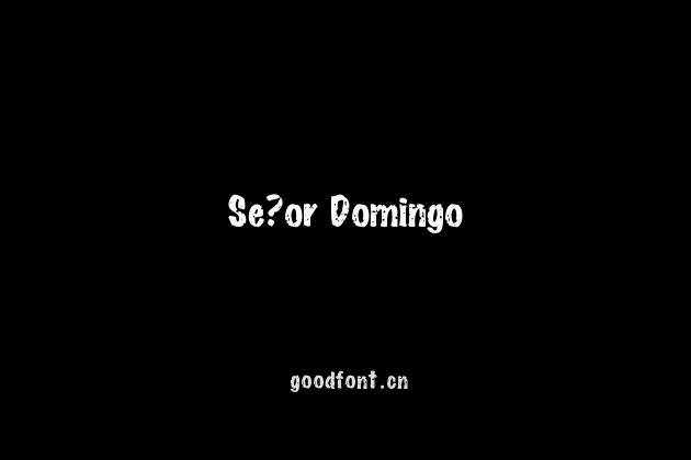 Se?or Domingo