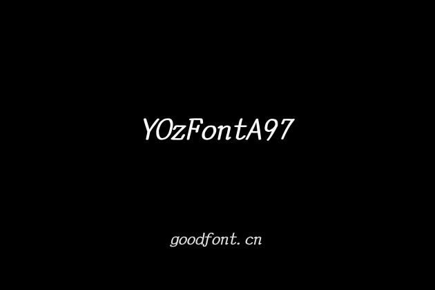 YOzFontA97