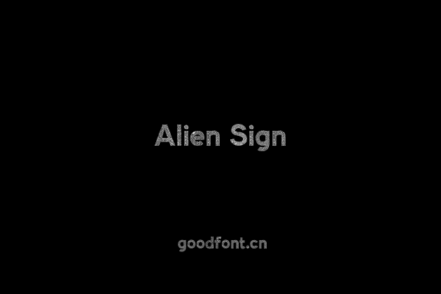 Alien Sign