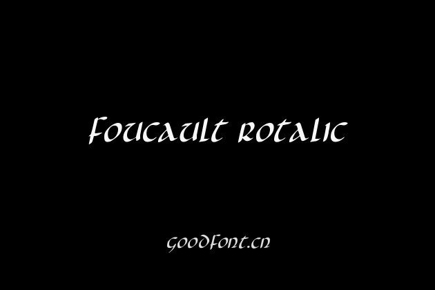 Foucault Rotalic