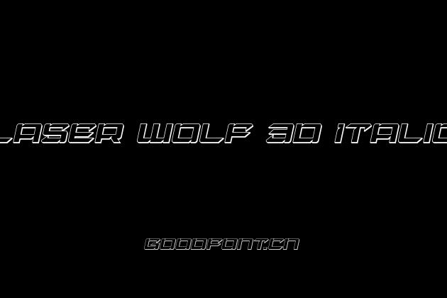 Laser Wolf 3D Italic