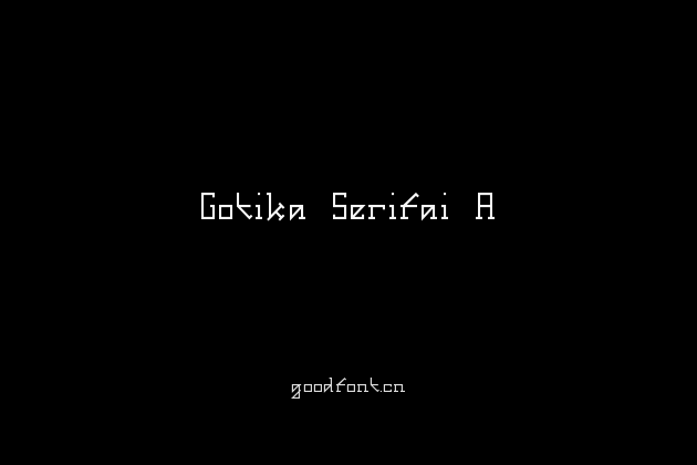 Gotika Serifai A