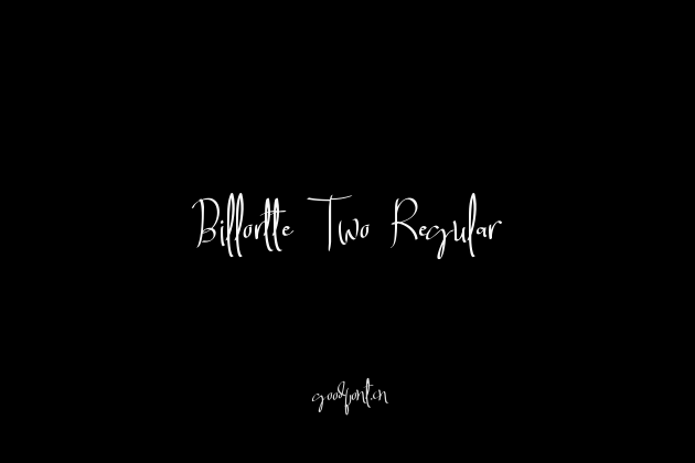 Billortte Two_Regular